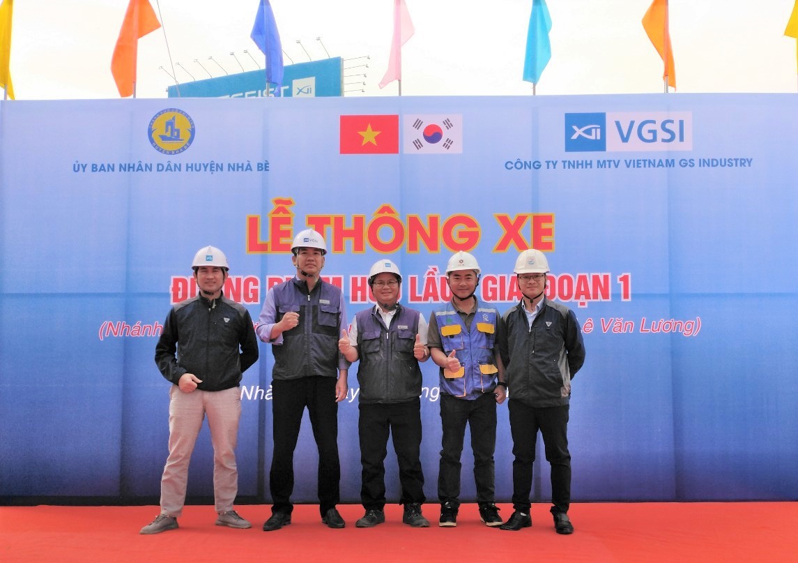 Lễ Thông xe đường Nguyễn Hữu Lầu